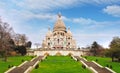 Basilica of Sacre-Coeur in Montmartre, Paris Royalty Free Stock Photo