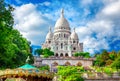 Basilica Sacre Coeur Royalty Free Stock Photo