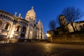 Basilica Sacre Coeur, Montmartre, Paris Royalty Free Stock Photo