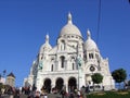 Basilica of Sacre-Coeur Paris France Royalty Free Stock Photo