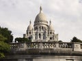 The Basilica Sacre-Coeur. Paris. France. Royalty Free Stock Photo