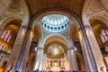 Basilica of Sacre Coeur Sacred Heart interior, Paris, France Royalty Free Stock Photo