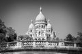 The Basilica of the Sacred Heart in Montmartre Paris France Royalty Free Stock Photo