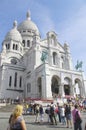 The Basilica of the Sacred Heart in Paris Royalty Free Stock Photo