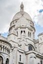 Basilica Coeur Sacre on Montmartre in Paris Royalty Free Stock Photo