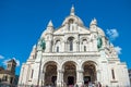 Basilica Coeur Sacre on Montmartre in Paris Royalty Free Stock Photo