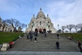 Basilica of the Sacred Heart of Paris Royalty Free Stock Photo