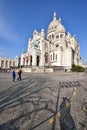 Basilica of the Sacred Heart of Paris Royalty Free Stock Photo