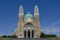 The Basilica of the Sacret Heart in Brussels. Royalty Free Stock Photo