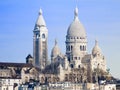 Basilica SacrÃÂ©-Coeur Paris Royalty Free Stock Photo