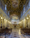 The Basilica of Saint Clement. Rome, Italy Royalty Free Stock Photo