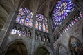 Basilica of Saint-Denis. Interior view