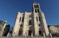 Exterior facade of the Basilica of Saint Denis, Saint-Denis, Paris, France