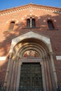 Basilica of Saint Eustorgius in Milan Royalty Free Stock Photo