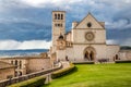 Basilica of Saint Francis of Assisi - Assisi,Italy Royalty Free Stock Photo