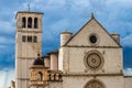 Basilica of Saint Francis of Assisi - Assisi,Italy Royalty Free Stock Photo