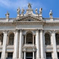 Basilica of Saint John Lateran in Rome, Italy Royalty Free Stock Photo