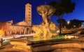 Basilica of Saint Mary in Cosmedin, Rome Royalty Free Stock Photo