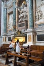Basilica of Saint Mary Major in Rome, Italy Royalty Free Stock Photo