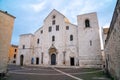 The Basilica of Saint Nicholas in Bari, Roman Catholic Church. Italy Royalty Free Stock Photo