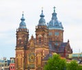 Basilica of Saint Nicholas Sint Nicolaaskerk, Amsterdam Royalty Free Stock Photo