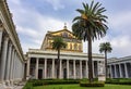 Basilica of Saint Paul outside Walls in Rome, Italy Royalty Free Stock Photo