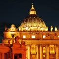 Basilica of Saint Peter in Vatican City, Italy Royalty Free Stock Photo