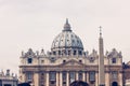 Basilica of Saint Peter in the Vatican Royalty Free Stock Photo