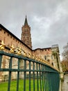Basilica of Saint Sernin in Toulouse, France Royalty Free Stock Photo