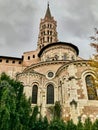Basilica of Saint Sernin in Toulouse, France Royalty Free Stock Photo