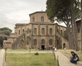 The Basilica of Saint Vitale in Ravenna, Italy.