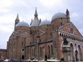 The Basilica of San Antonio is the most important and well-known church in the city of Padua Italy