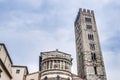 Basilica of San Frediano in Lucca, Italy. Royalty Free Stock Photo