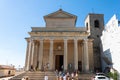 Basilica of San Marino. Catholic church of the Republic of San Marino, Italy Royalty Free Stock Photo