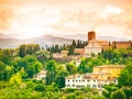 Basilica San Miniato al Monte in Florence, Tuscany, Italy Royalty Free Stock Photo