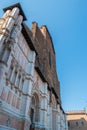 The Basilica of San Petronio in Piazza Maggiore in Bologna, Italy Royalty Free Stock Photo