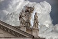 Basilica of San Pietro, Rome. Architectural detail Royalty Free Stock Photo