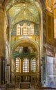 Basilica of San Vitale in Ravenna, Emilia-Romagna. Italy. Royalty Free Stock Photo