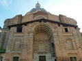 Basilica of Sant\'Andrea by the architect Leon Battista Alberti Royalty Free Stock Photo