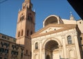 Basilica of Sant`Andrea in Mantua Italy Royalty Free Stock Photo