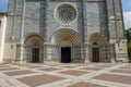 The Basilica of Sant`Andrea at Vercelli on Italy