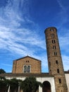 Basilica of Sant`Apollinare Nuovo, Ravenna, Italy. Facade.