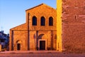 The basilica of Sant`Eufemia, the main religious building of Grado, basilica and ancient cathedral church.