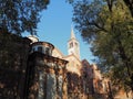 Basilica of Sant'Eustorgio, in Milan Royalty Free Stock Photo
