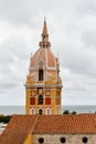 Basilica Santa Catalina de Alejandria - Cartagena, Colombia Royalty Free Stock Photo