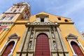 Basilica Santa Catalina de Alejandria - Cartagena, Colombia Royalty Free Stock Photo