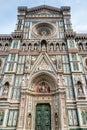 The Basilica of Santa Croce in Florence Royalty Free Stock Photo
