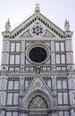 The Basilica of Santa Croce in Florence, Italy