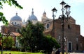 Basilica of Santa Giustina close to Prato della Valle in Padua in the Veneto Italy