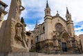 Basilica Santa Maria church in Vilafranca del Penedes, Catalonia, Spain